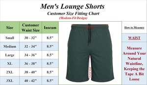 5-PACK Mens Casual Eco-Friendly Bermuda Shorts Woven Mid Waist Cotton <b>Blend</b> & Elastic Waist (Sizes S-3XL) Free Shipping - Product Image 2