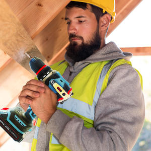 Cacciavite Elettrico a Motore Trapano per Calcestruzzo Cordless a Batteria al Litio <span class=keywords><strong>Brushless</strong></span> <span class=keywords><strong>Professionale</strong></span> - Product Image 4