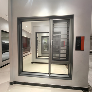 Finestra Moderna in Lega di <span class=keywords><strong>Alluminio</strong></span> per Esterni con Persiana Elettrica Orizzontale e <span class=keywords><strong>Isolamento</strong></span> <span class=keywords><strong>Termico</strong></span> - Product Image 3