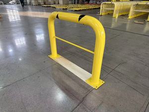 Barrière de sécurité pour machines avec rail central, en acier, haute sécurité, barrière de stationnement, protection, poteau en U - Product Image 4