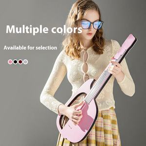 Guitare électrique sans cordes pour débutants, jeu automatique, chant silencieux, style camping, instrument de musique pour une personne, accessoire - Product Image 4