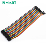 Câbles de pontage pour planche à pain I-SMART 20CM, longueur de fil au choix, kit de câbles Dupont assorti, mâle à mâle, câble ruban multicolore