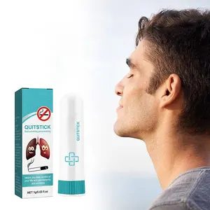 Venda quente de produtos para parar de fumar, bastão inalador nasal para aliviar a congestão, limpar o nariz e o corpo