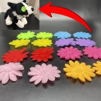 Accessoires pour yeux d'animaux en peluche, yeux de fleurs, fabrication d'animaux en amigurumi, accessoires pour jouets en peluche