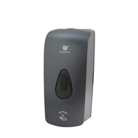 Distributeur automatique de savon liquide sans contact à grande capacité, design mural pour hôtel, maison, salle de bain publique