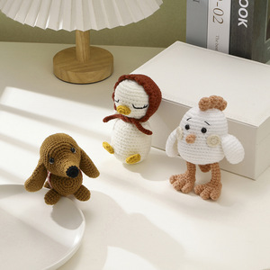 Peluche de Pingüino o Cachorro Hecho a Mano, de Ganchillo, para Aliviar el Estrés, Suave y Reconfortante, para Mayores de 14 Años - Product Image 2