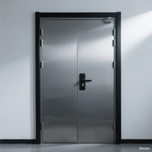 Barra Antipánico WHI de 2 Horas, Acero Laminado en Frío, Hierro Forjado, Impermeable, Diseño Moderno, Puerta Cortafuego con Acabado - Product Image 5