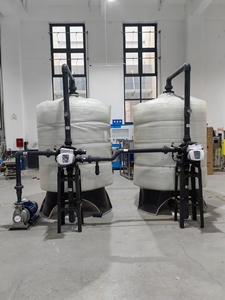 Système de traitement d'eau par osmose inverse industrielle Two Whale 15TPH avec pompe PLC pour l'eau de alimentation des chaudières et l'eau de process - Product Image 6