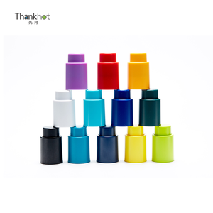 Thankhot vente en gros en plastique Silicone presse Type pompe vide bouchon de vin boisson bouteille joint bouchon Vin Savor Savor Saver liège taille L - Product Image 5