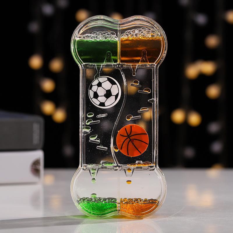 Ballon de football coloré SY156 orange-vert