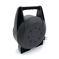 KC-Zertifizierte 15m Lange Koreanische Outdoor-Kabeltrommel mit IEC 3-Pin Schuko-Stecker zu 4 Steckdosen IP44 Zertifiziert