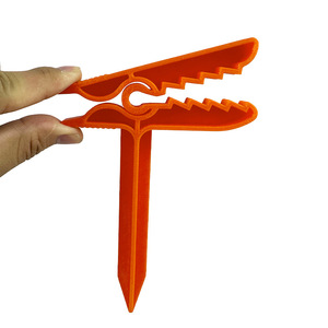 Clip per asciugamano da spiaggia, rettangolare, in plastica ABS, tipo gancio, per uso esterno e da viaggio, fermiabiti, confezione da 4 - Product Image 2