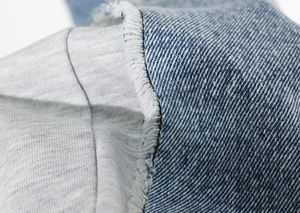 Streetwear Patchwork Ripped Jean <strong>Denim</strong> Sports Pants <strong>Jogger</strong> <strong>Women's</strong> Cotton Trousers Harem Casual Pants Sweat Pants - Product Image 5