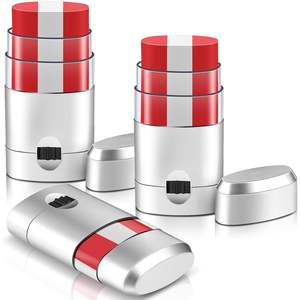 Stick <span class=keywords><strong>di</strong></span> Vernice per il Viso con Bandiera del Messico Verde Bianco Rosso Impermeabile per Trucco Corporeo per Feste <span class=keywords><strong>di</strong></span> <span class=keywords><strong>Calcio</strong></span> e Decorazioni - Product Image 4