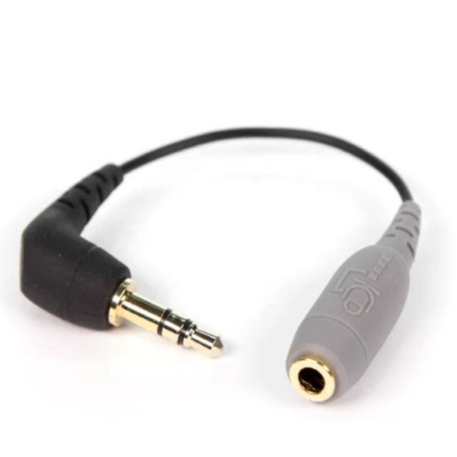SLR Camera Microphone Live Adapter Cable SC3 Adapter Cable - 3.5mm TRRS Female to 3.5mm TRS Male Adapter Cable TRRS-TRS Cable