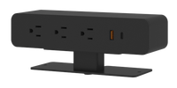 Barre d'alimentation modulaire OMNI avec ports USB, station d'alimentation de bureau industrielle pour la charge de plusieurs appareils de bureau