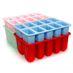 Moules à glace en silicone de dessin animé, moule à sucettes glacées, qualité alimentaire, sur mesure pour les enfants, friandises glacées maison - Product Image 4