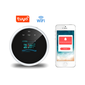 New Arrival <span class=keywords><strong>Home</strong></span> an ninh Hệ thống báo động khí với app nhắc nhở không dây Wifi 433Mhz mạng cho cá nhân & lửa sử dụng - Product Image 1