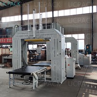 UCR-S2000 d'emballage étirable orbital horizontal automatique Machine d'emballage étirable orbitale