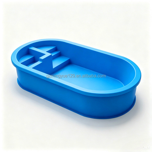 <span class=keywords><strong>Piscine</strong></span> <span class=keywords><strong>pour</strong></span> enfants en fibre <span class=keywords><strong>de</strong></span> <span class=keywords><strong>verre</strong></span> - Installation facile, durable <span class=keywords><strong>pour</strong></span> usage résidentiel, comprend une échelle et des accessoires - Product Image 4