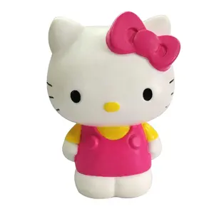 Harga grosir OEM figur anime hello Girl Kitty lucu Manga hello cat Anime Kitty tokoh aksi