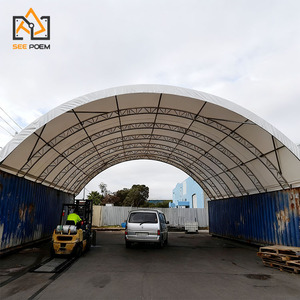 CS4080 40x80FT Vente directe usine Tentes imperméables, Tente dôme extérieure, <span class=keywords><strong>Abri</strong></span> <span class=keywords><strong>de</strong></span> stockage type auvent, <span class=keywords><strong>Abri</strong></span> dôme pour conteneur maritime - Product Image 5