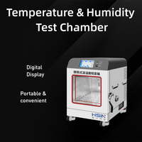 Chambre d'essai climatique automatique portable HSIN9500-M pour l'étalonnage environnemental, calibrateur de température et d'humidité, OEM