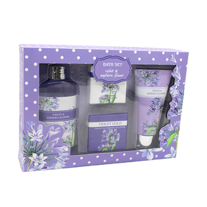 Best-seller Parfum violet Coffret cadeau <span class=keywords><strong>spa</strong></span> pour femme - Product Image 5