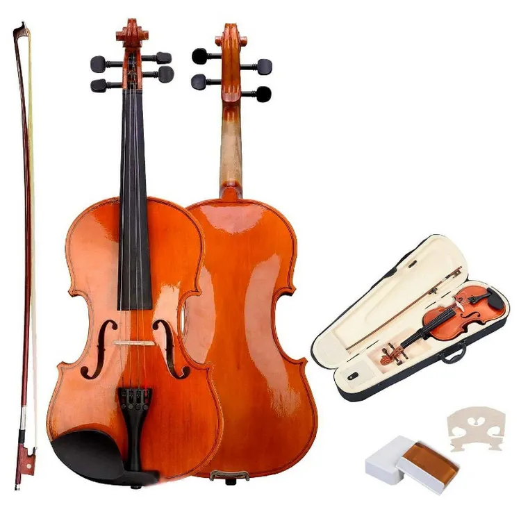 China factory direct sale wholesale price hot selling fast delivery different size 4/4 3/4 student cheap violins