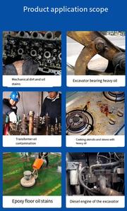 Recién llegados, limpiador de alta concentración de solventes, elimina los líquidos penetrantes, desengrasante de motor de coche, químico alcalino - Product Image 4