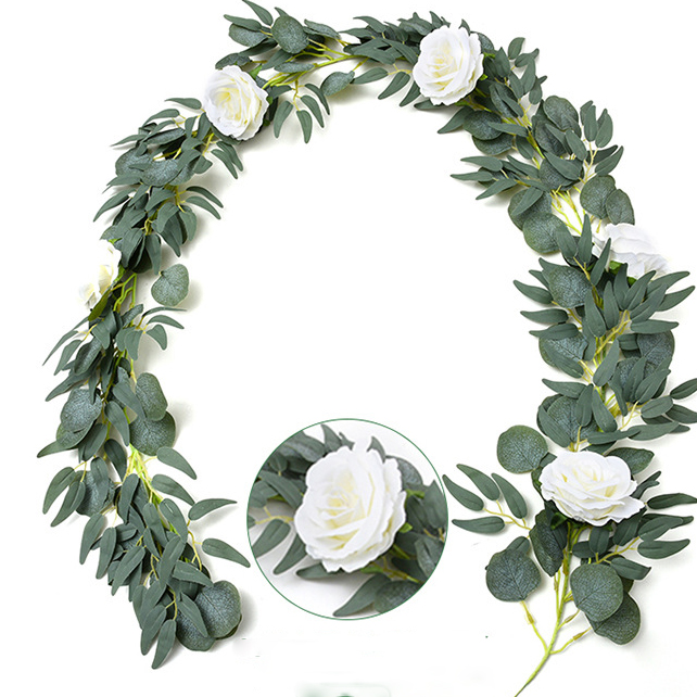 eucalyptus white rose