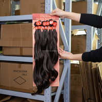Cheveux synthétiques italiens soyeux sans colle, boucles lâches, tresses bohèmes, ondulations profondes, cheveux indiens bruts en vrac, perruque à ondulations lâches, trame de cheveux, mèches de cheveux