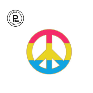 Broche de Amor y Paz, Insignia de Orgullo <span class=keywords><strong>LGBT</strong></span>, Joyería con Forma de Corazón, Bandera Arcoíris, Pin de Solapa Esmaltado, Fundición de Metal Grabada, para Ropa, Bolsos, Regalo - Product Image 4
