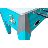 Table de football de table professionnelle personnalisable en MDF pour 2 joueurs, à monnayeur, pour adultes, jeu de kicker d'intérieur