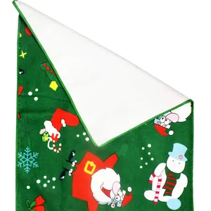 High Quality Low Price Thermal Transfer Printing Christmas Tea Towels