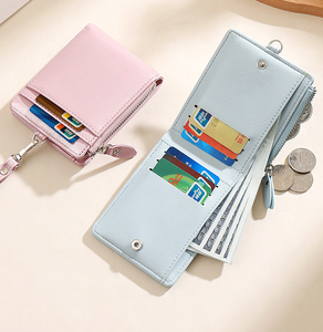 Portefeuille pour femme de style international, haut de gamme, 2026, compact, avec porte-cartes, porte-documents et porte-monnaie - Product Image 1