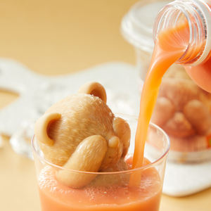 Daqiaodao dolce freddo Americano a forma di orso cubetti di ghiaccio Da Hong Pao tè al latte aromatizzato ghiacciolo caffè bevanda - Product Image 6