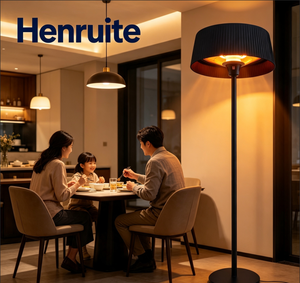 Chauffe-<span class=keywords><strong>terrasse</strong></span> infrarouge autoportant pour extérieur, 220V 2100W, chauffage électrique pour jardin, <span class=keywords><strong>terrasse</strong></span>, restaurant - Product Image 2
