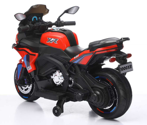 Moto électrique pour enfants en plastique alimentée par batterie 12V, roues avec lumières, démarrage progressif, pédale d'accélérateur, vitesse de 3,5 km/h, pour les enfants de 2 à 8 ans, unisexe - Product Image 3