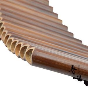 <span class=keywords><strong>Flauta</strong></span> de Pan de 22 tubos, <span class=keywords><strong>flauta</strong></span> de Pan de bambú amargo, instrumento de viento chino tradicional, <span class=keywords><strong>flauta</strong></span> de tono C/F/G para principiantes - Product Image 4