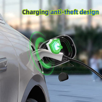 Nouvelle borne de recharge portable FLYING 32A monophasée 7KW pour véhicules électriques hybrides rechargeables Type 2, entrée 110-250V
