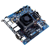 Carte mère industrielle Mini ITX V1605I-IM-B, AMD Ryzen Embedded V1605B APU, affichage 4K, plateforme de calcul en périphérie