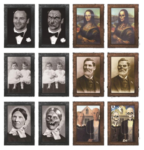 Halloween <span class=keywords><strong>D</strong></span>écoration 3D Fantôme <span class=keywords><strong>Photos</strong></span> Avec Cadre Changement Visage Portrait <span class=keywords><strong>Horreur</strong></span> <span class=keywords><strong>D</strong></span>écoration Murale Props Thème Fête <span class=keywords><strong>D</strong></span>écor À La Maison - Product Image 3