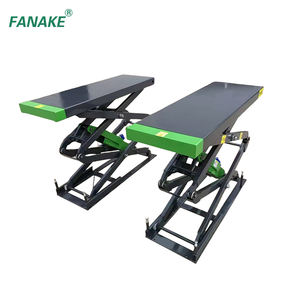 Lève-voiture à ciseaux hydraulique à double vérin synchronisé ANGE RHEAS, encastré, capacité 400 kg, modèle RYS-JSZW065, hauteur de levage 25-72,8 pouces - Product Image 2