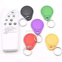Copieur RFID Zhizaibide ID EM EM4305 T5577 ABS Blanc 8cm Lecteur/Écrivain 125Khz 250Khz 375Khz 500Khz Cartes Protocole ISO 7815