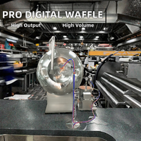 Gaufrier belge professionnel à plaques amovibles numériques - Nouvelle haute productivité 110V/220V 3kW