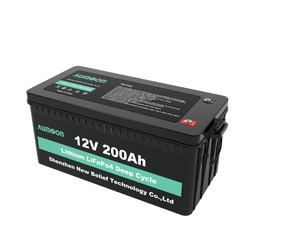 Baterai Lifepo4 gudang Eu 12V 24V 50Ah 150Ah 200Ah Lifepo4 baterai Lithium Ion 200Ah 24v baterai Lifepo4 - Product Image 1