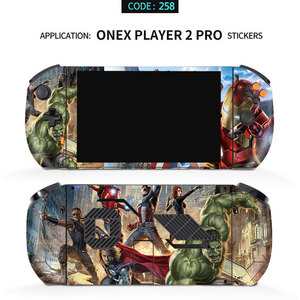 Pegatinas Onex Player 2 Pro, piel completa de Marvel Avengers Iron Man Captain America para protección del jugador de videojuegos - Product Image 2