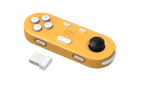 Manette de jeu double sans fil Meccol Brand GM2 Motion 9 axes gyroscopique 2,4 GHz USB-C, joystick haute précision, portée 6 m, compatible