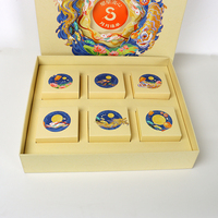 Boîte-cadeau de tiroir en papier imprimé de logo personnalisé en gros pour l'emballage de boulangerie sucrée de biscuit macaron avec spécifications en aluminium